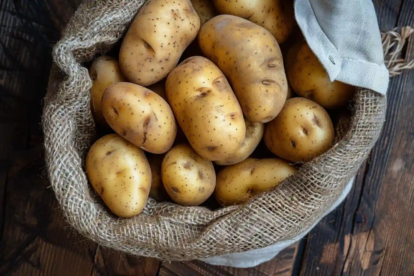 Kartoffeln zum kochen, vakuumieren und einfrieren