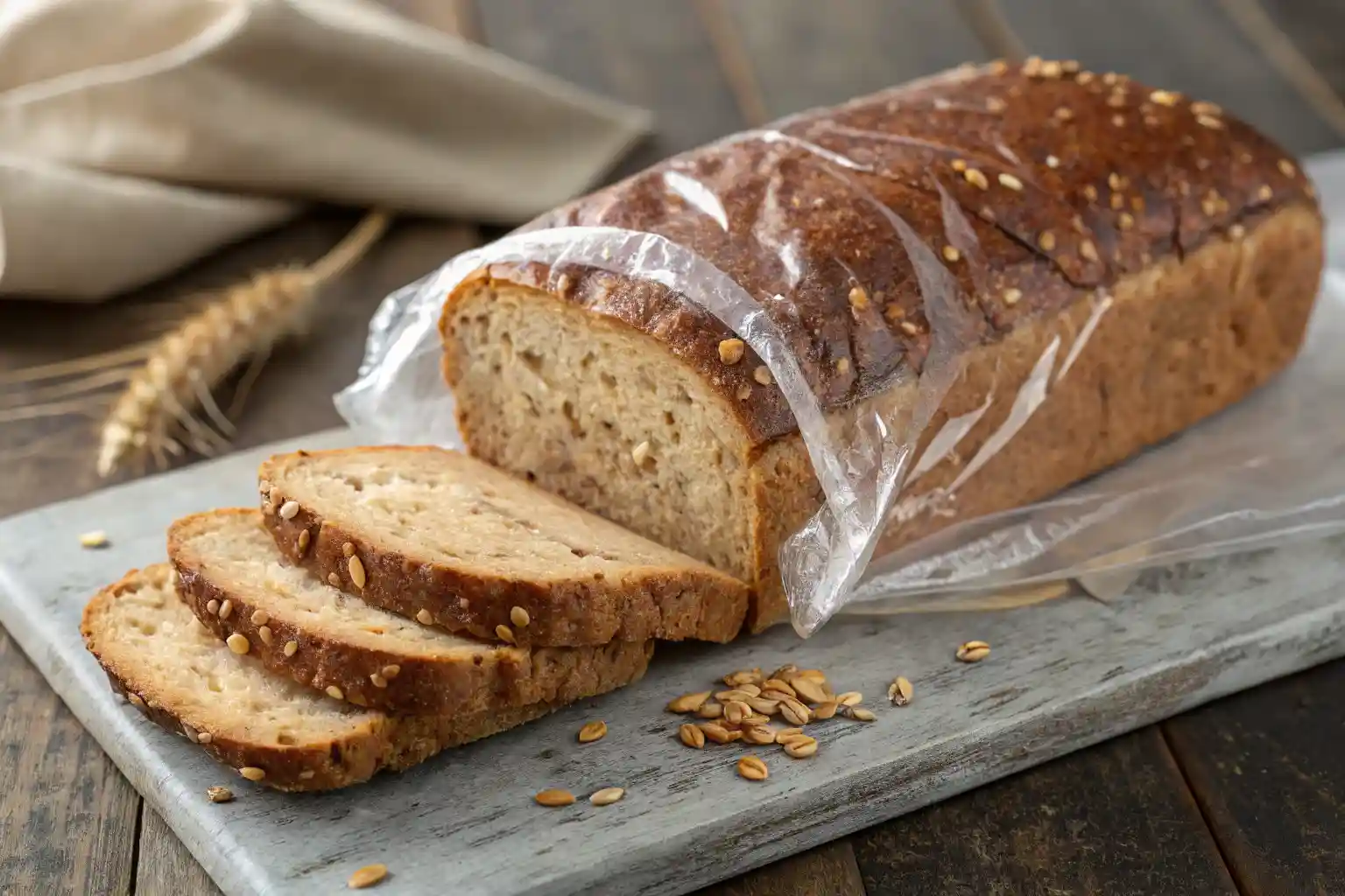Brot Vakuumieren und einfrieren um es länger haltbar zu machen